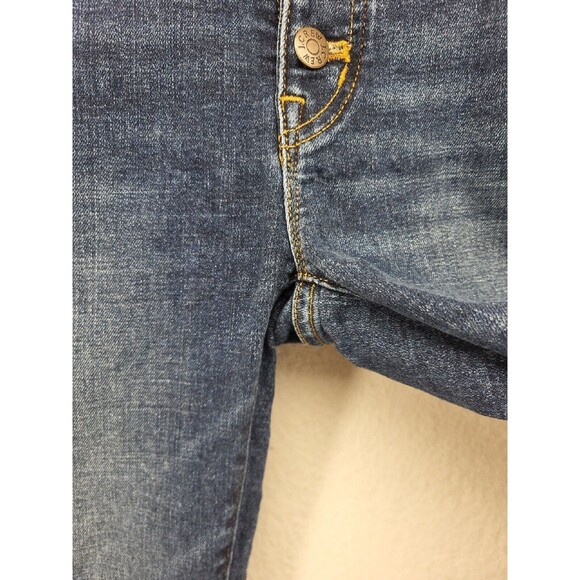 J Crew Womens Jeans Blue 24 High Rise Skinny Denim Stretch Button Fly Casual - Picture 9 of 16